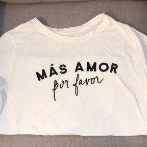 Target “Mas Amor Por Favor” Tee